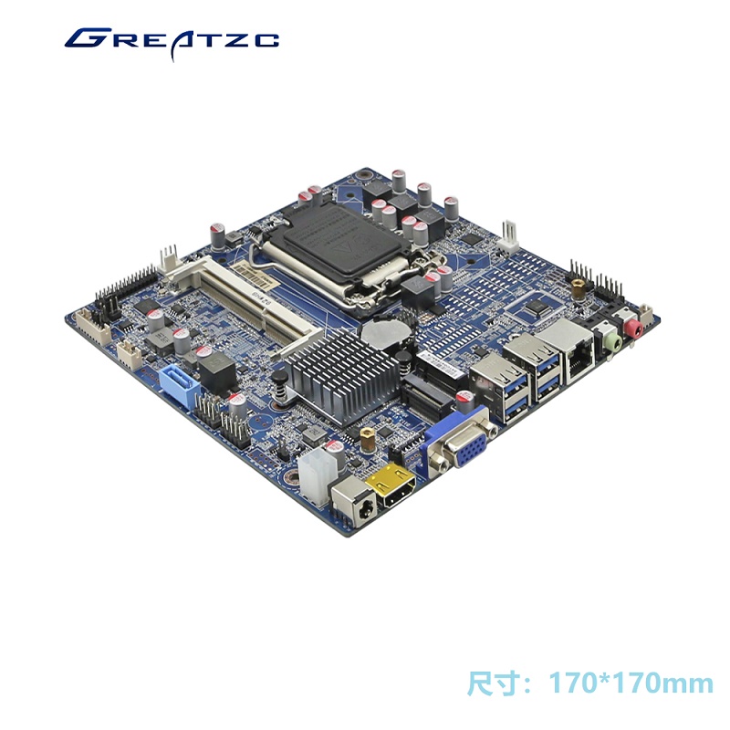 Mini ITX一體機香蕉毛片视频 迷你PC香蕉毛片视频 INTEL H310芯片組 支持9、8、7、6代CPU